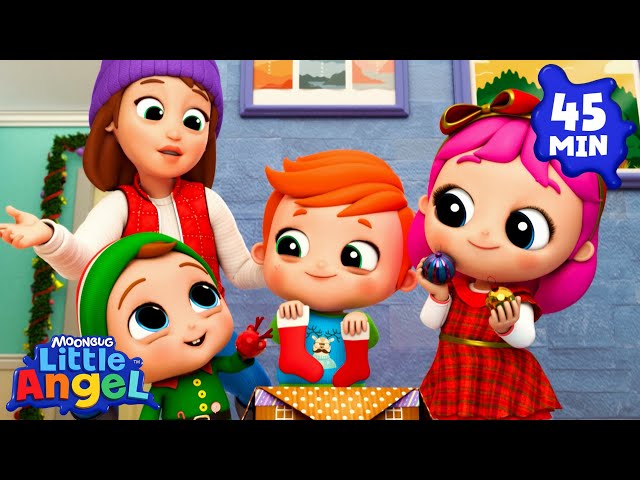 Christmas Time Is Here! | Little Angel | Songs and Cartoons | Best Videos for Babies