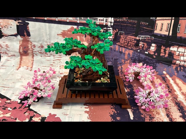 [ASMR] Unboxing & Building A LEGO Bonsai tree