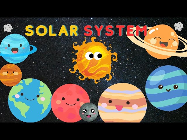 Planet Song | Nursery Rhymes & Kids Songs | Solar System Song | Real Pictures of Planet | Tiny Tunes