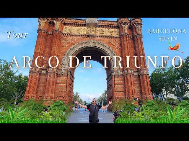 Arco de Triunfo, Barcelona Spain - Full Tour - a day's walk with Leo #arcdetriunfo #barcelona #spain