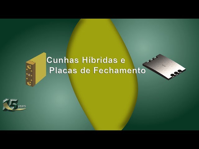 Montagem de Cunha, Pacote e Placa de Fechamento