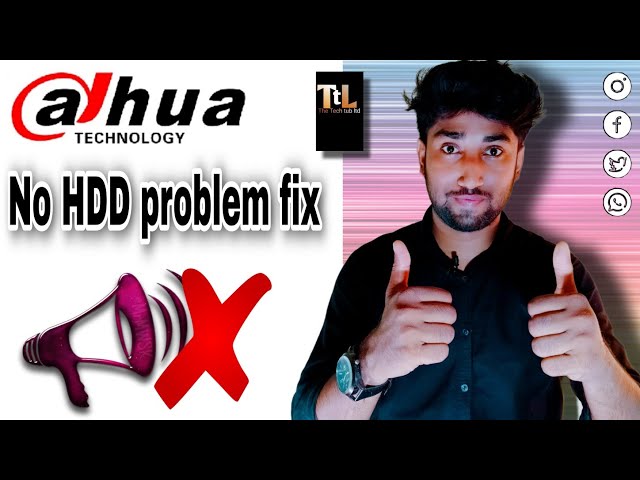 No HDD sound | dahua DVR,XVR | no HDD problem fix in | error sounds of | (বাংলা)