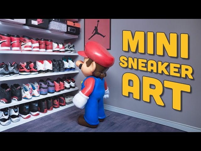 Making Art With Tiny Sneakers! Toy Photography Compilation