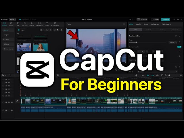 CapCut Video Editing Tutorial – Full Course for Beginners