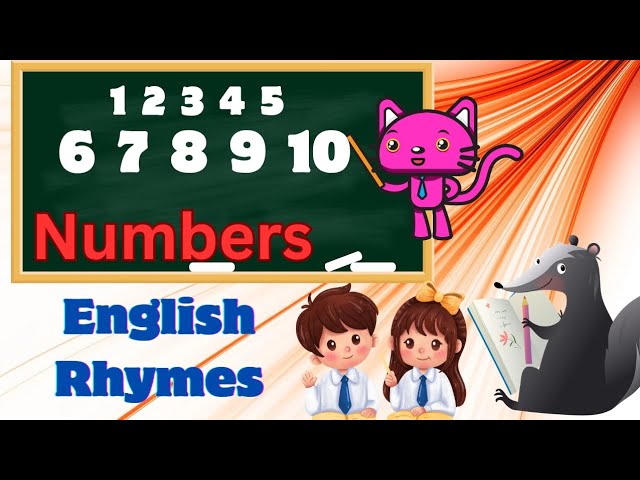 Numbers Song | learn to Numbers from 1 to 10 | kids Song and Nursery Rhymes for kids