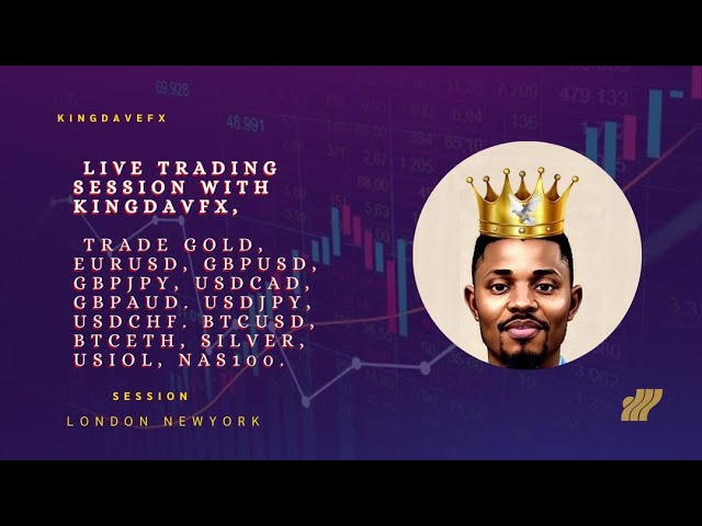 GOLD LIVE TRADING with @KingDavFX