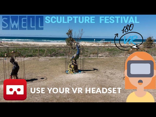 180 VR Life Footage Swell Sculptures 2020 MONTE LUPO - CAGED BIRDS