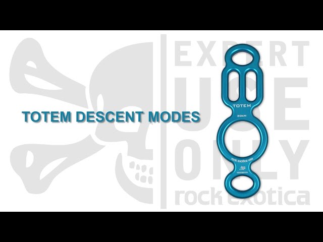 Totem Rappel Device - Descent Modes