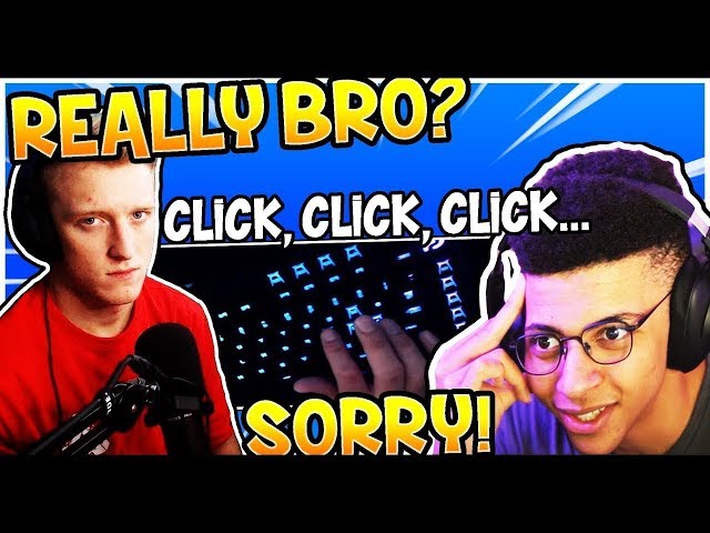 Tfue Gets Annoyed By Myth's Keyboard! #Tfue