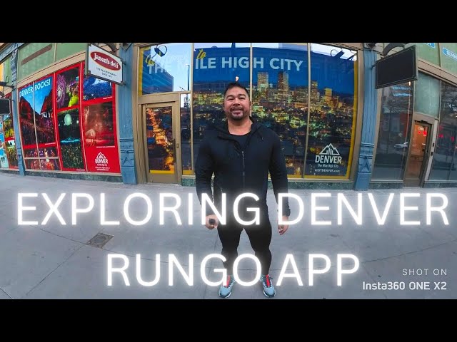 Explore Denver with me and the @rungoapp