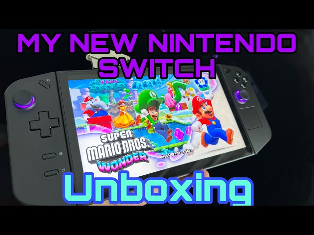 Unboxing my new Nintendo Switch! (The Lenovo Legion GO)