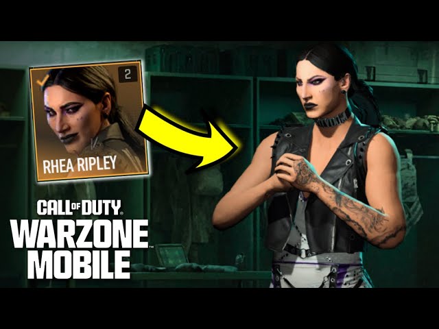 MAMI is HERE! Rhea Ripley is in Warzone Mobile Season 5 Battle Pass