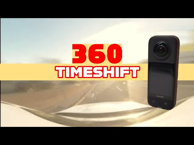 Insta360 X3 Timeshift 360 Degree Render (Don't forget to Choose Higher Quality)