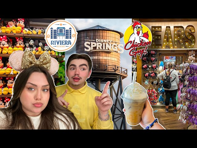 Disney World Vlog 🐭✨Rest Day,Hotel Hopping + Disney Springs Shopping