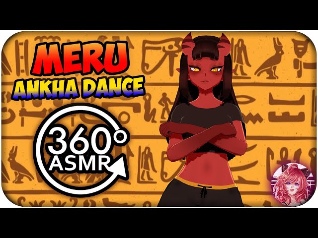 Meru The Succubus & Ankha Zone Dance~ [360º VR ASMR]