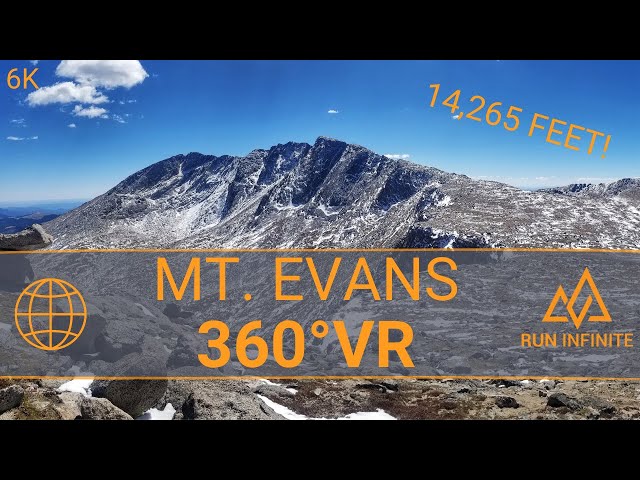 MT. EVANS | 360° VIRTUAL REALITY RUN | 14,265 FEET!