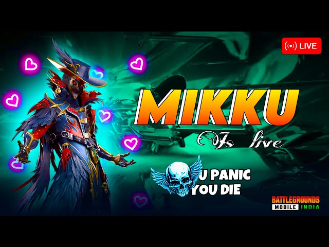 DESPERATELY WAITING FOR YOU 😞☝️|| MIKKU IS LIVE || BGMI LIVE  #pubglive #bgmilive