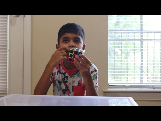 How to solve Rubiks Cube - By Aarush - Part 1