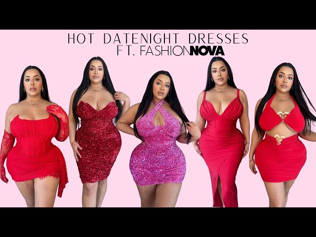 Hot Datenight Dress Lookbook | Ft. FashionNovaCurve