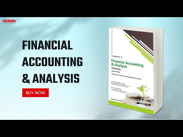 Taxmann's Financial Accounting & Analysis | Understand the Essential Principles of Accounting