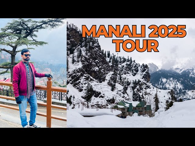 MANALI TOUR❄️ our first Snowfall Experience | Solang Valley & Atal Tunnel | Live Snowfall