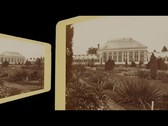 Parterre & Plant Houses, Shaw's Botanical Garden ~1870s (VR 3D still-image)