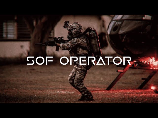 Becoming a US SOF OPERATOR