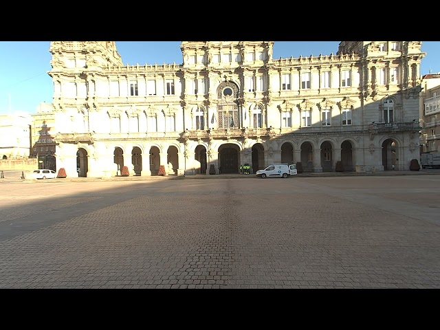 Plaza de María Pita. A Coruña (VR180 3D)