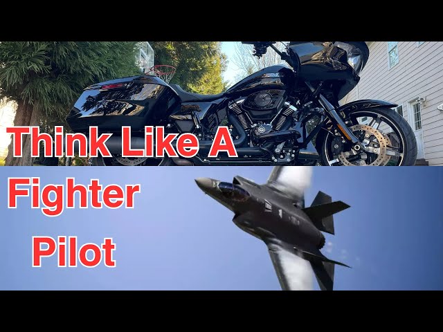 How Thinking Like a Fighter Pilot may Save Your Life on a Motorcycle