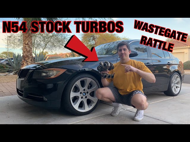 BMW N54 Stock Turbos Examined with 90,000 Miles | Turbo Lag & Wastegate Rattle