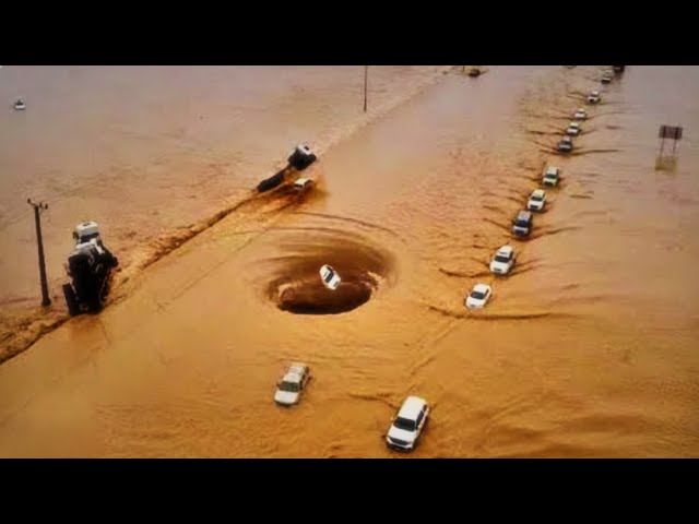 Incredible flood in Oman