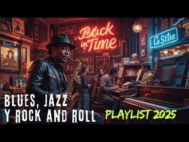 🎷✨ Ultimate Jazz, Blues & Rock and Roll Playlist: A Musical Time Machine ✨🎸