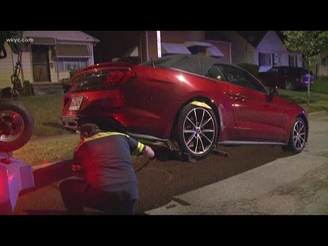 Vehicle stolen from Cleveland Hopkins rental car lot leads to 100 mph chase