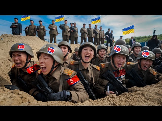 12 Minutes Ago! North Korean Elite Troops Buried Alive by Ukrainian Troops on Border, ARMA 3