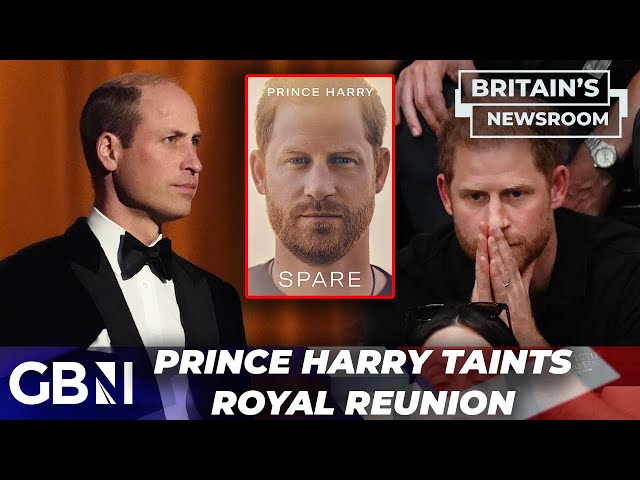 Prince Harry 'EMBARRASSED' as re-release of Spare coincides with William REUNION