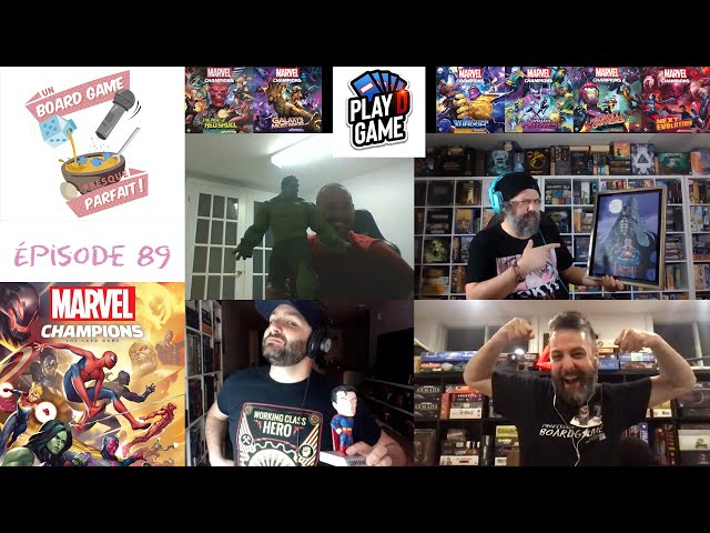 Un Board Game Presque Parfait (EP89) Spécial: Marvel Champions avec Steve de Play D Game