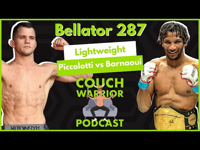 Bellator 287 - Best Bets, Predictions & Analysis - The Couch Warrior Podcast