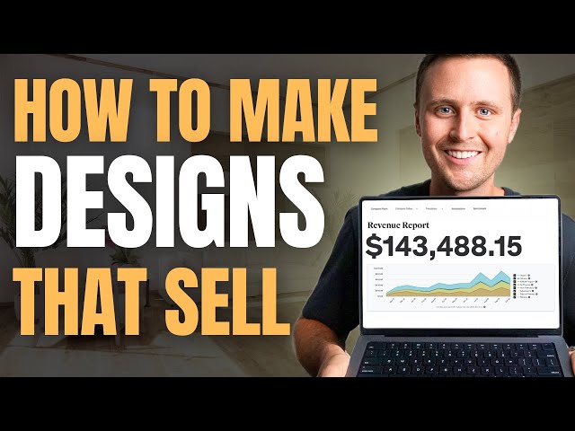 How I Make Best Selling T-Shirt Designs (Full Tutorial)