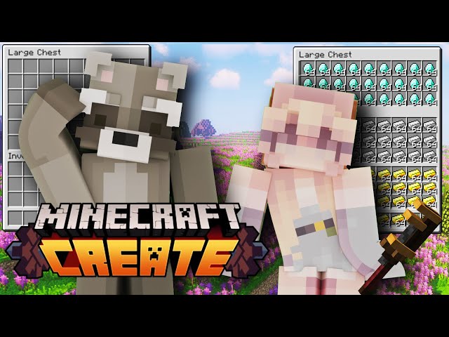 We Tried The Create Mod In Minecraft!