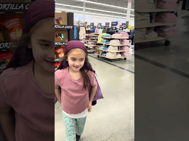 Cute Girl Goes TOY SHOPPING IN WALMART #walmart #toyshopping #toy #girl #shorts #toys #viralvideo