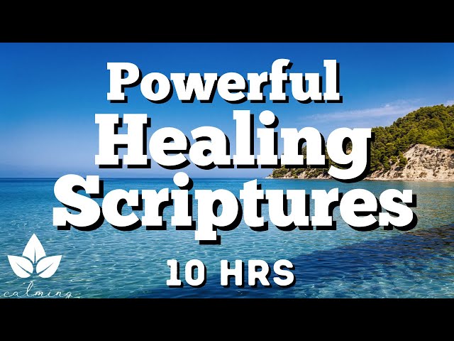 Healing From God's Word - Healing Scriptures - Bible Verses For Sleep Female Voice