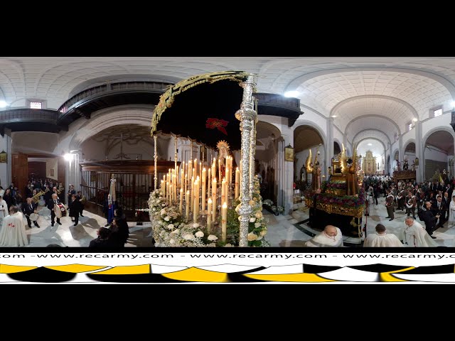 Semana Santa Badajoz - Procesión Iglesia de San Agustín 2024