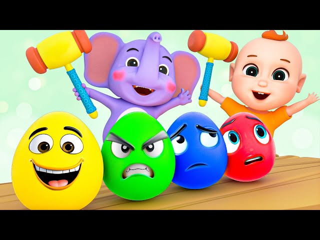 If You Are Happy And You Know It - Surprise Eggs | Pulkacoco Nursery Rhymes & Kids Songs