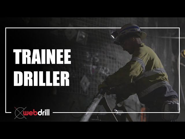 Trainee Driller | Offsider to Supervisor - Driller Career Progression