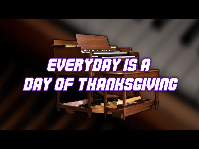 Crumar Mojo Classic Organ Demo: Everyday Is A Thanksgiving