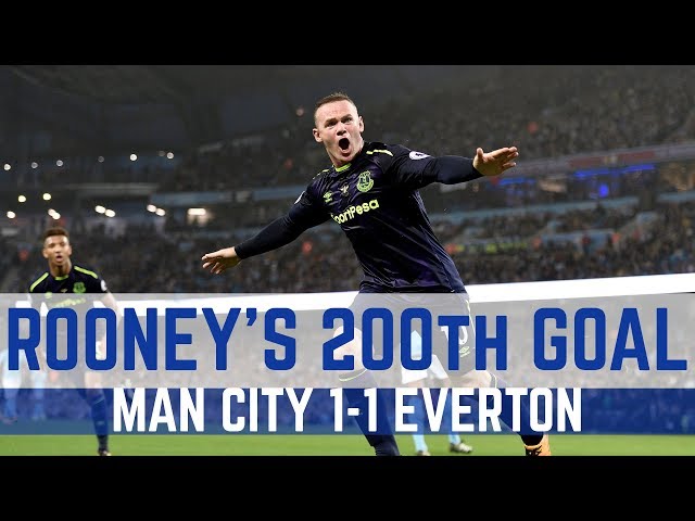 WAYNE ROONEY SCORES HIS 200TH PREMIER LEAGUE GOAL