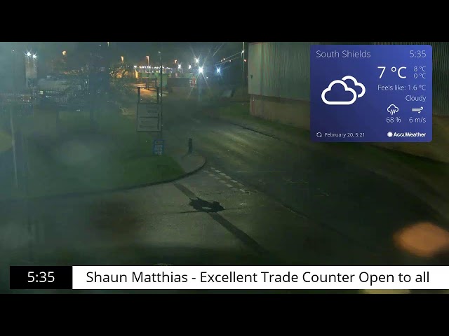 Tip Cam for South Tyneside, South Shields from Shaun Matthias