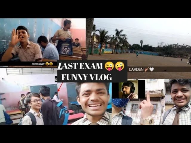 9th class last exam vlog 🤪 school Life in full Masti with our friends and teachers ☺️ school vlog ❤️