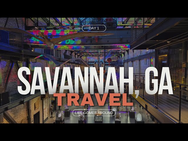 Weekend Getaway in Savannah GA - Day 1 Adventure