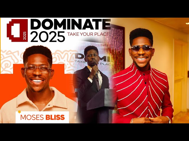 Moses Bliss Thought Provoking Speech on Dare for More at Dominate 2025 will Blow U and motivate You